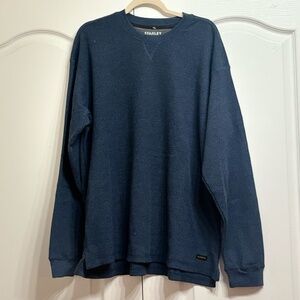 Stanley Navy Waffle Knit Long Sleeve